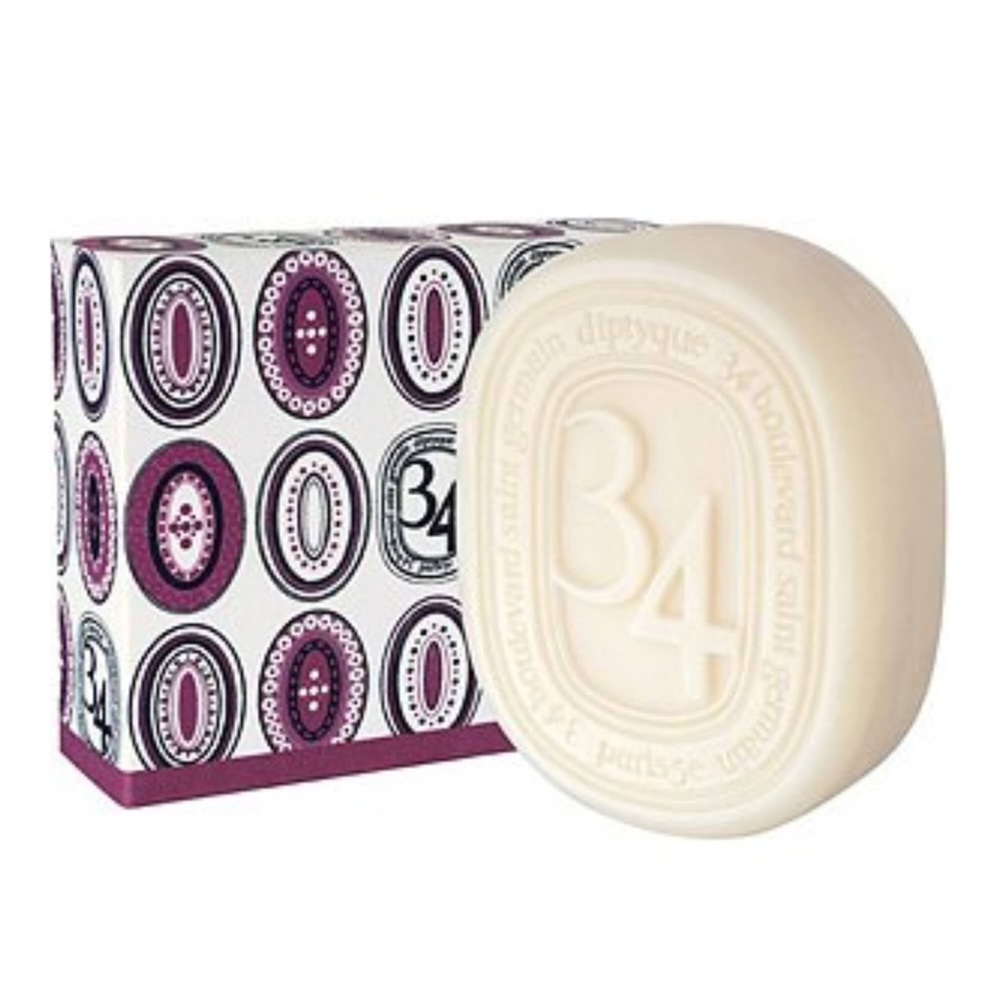 Diptyque 34 blvd st germain fragrances soap bar